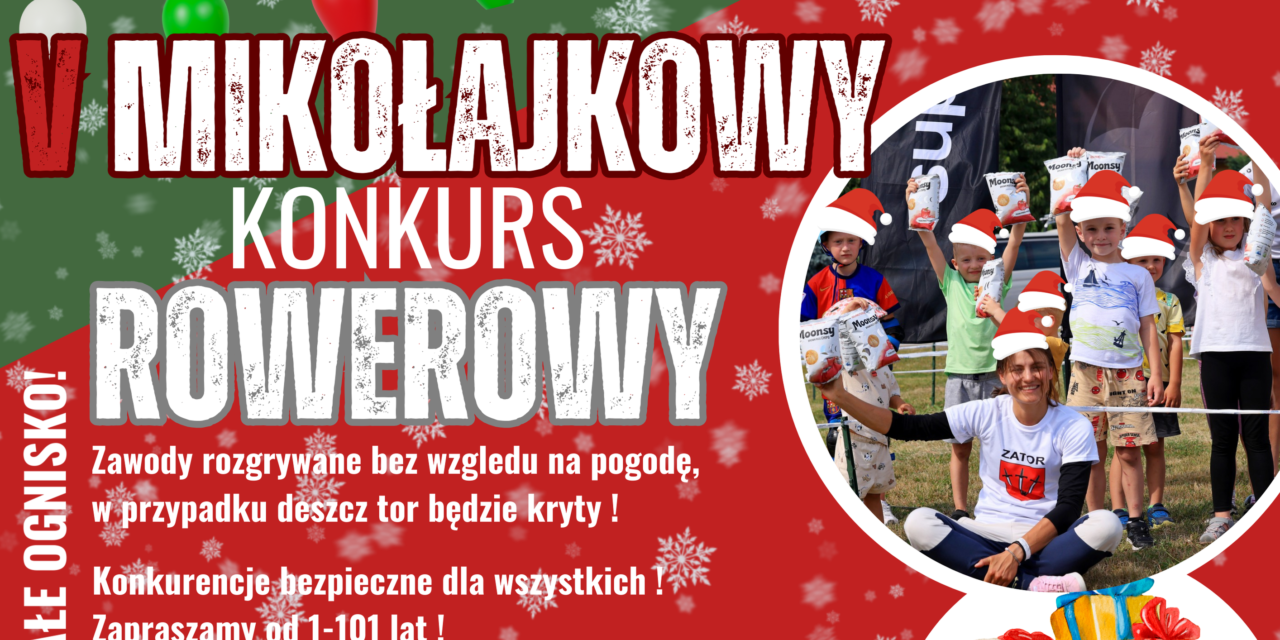 V MIKOŁJKOWY KONKURS ROWEROWY