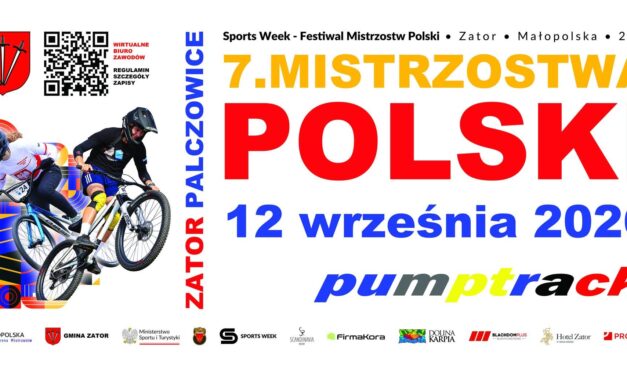MISTRZOSTWA POLSKI PUMPTRACK 2026 w ZATORZE!